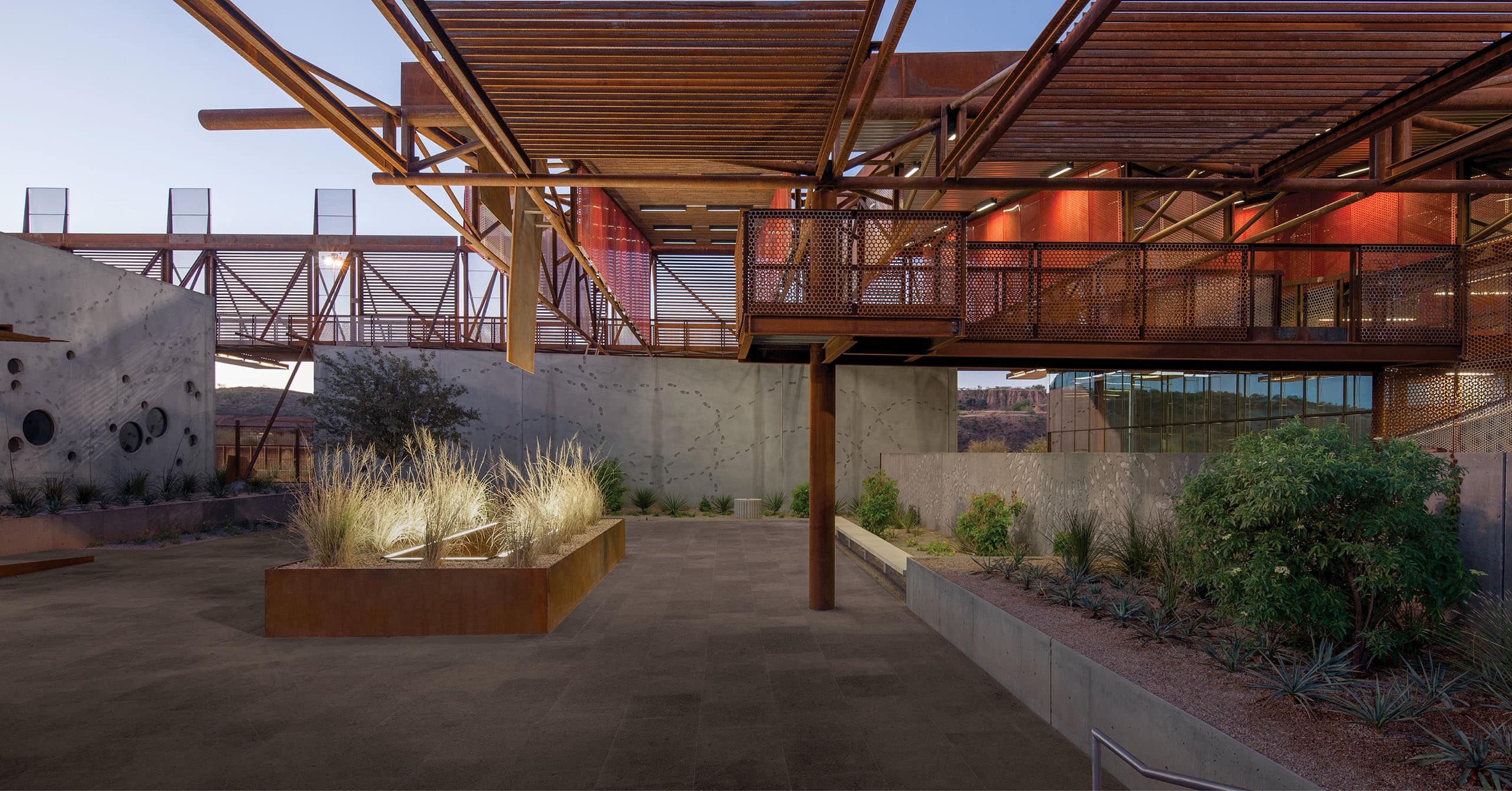 Mariposa Land Port of Entry Garden