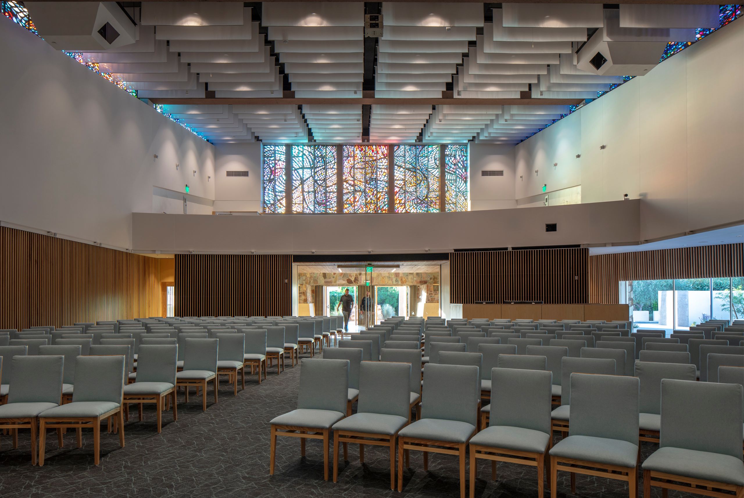 modern worship, stain glass, coustic