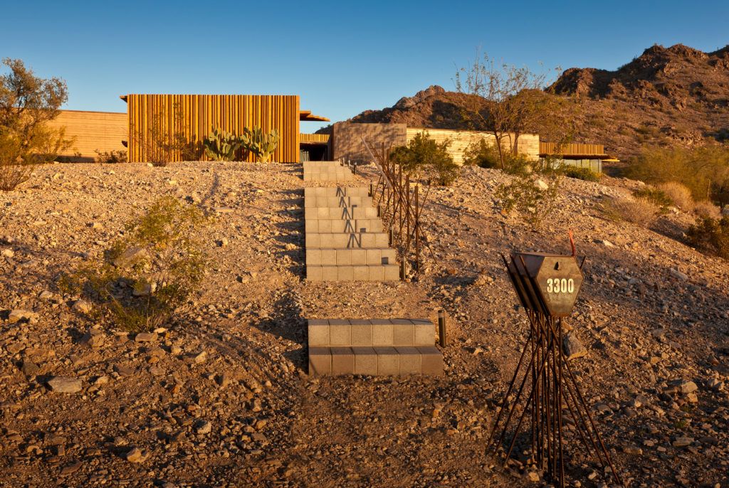 desert outpost residential main entry