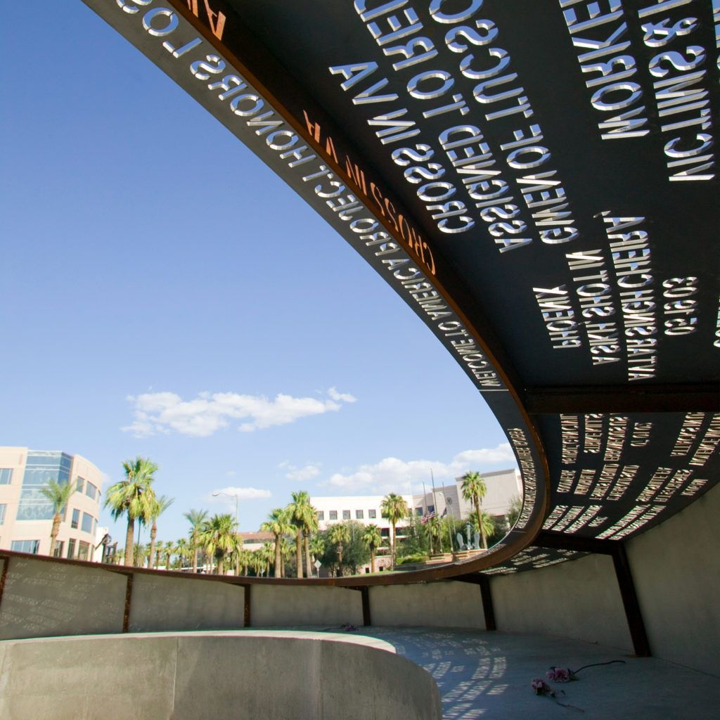 "Moving Memories" 9/11 Memorial in Phoenix, Arizona