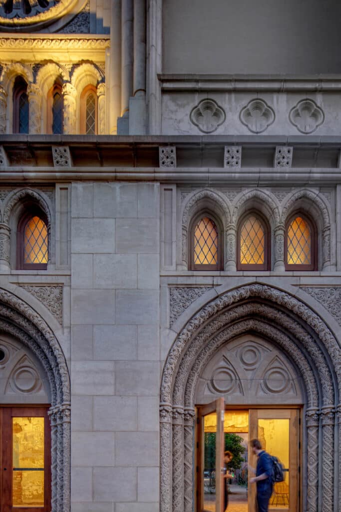 Monroe Street Abbey refurbished doors and windows (Photo T24_7329)