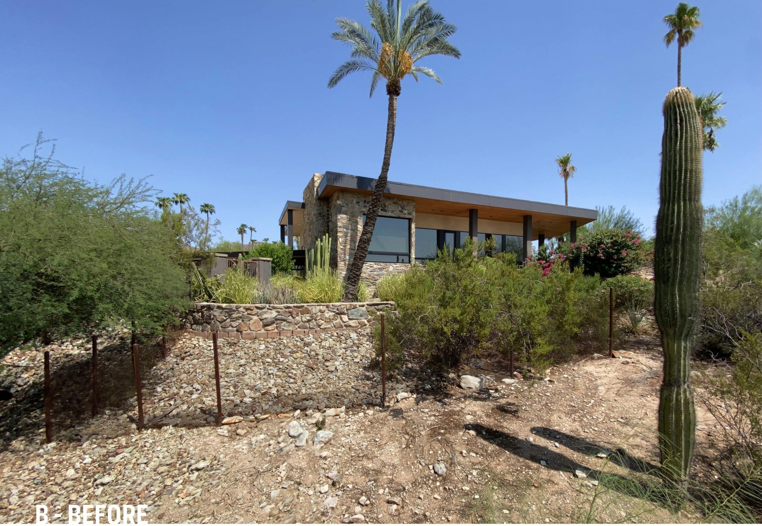Second view Camelback Casita prior to renovation by Jones Studio