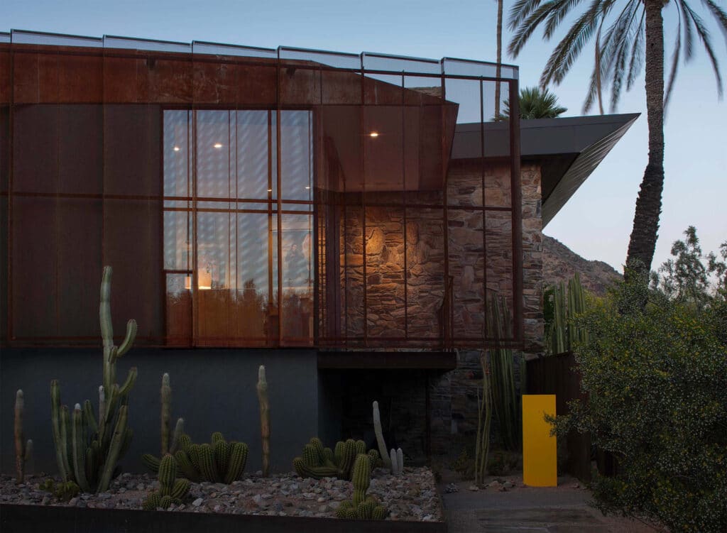 private entry of Camelback Casita