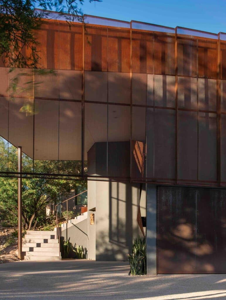 private entry of Camelback Casita